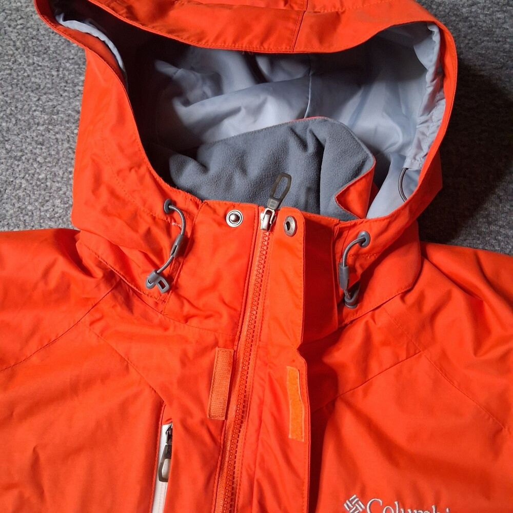 Columbia Women's Omni-Heat Waterproof Ski Jacket Orange Size L - Picture 5 of 16